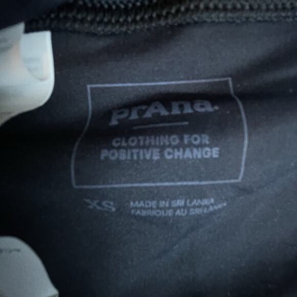 Prana Swimsuit Bikini Bottom Womens Extra Small Summer Wave Black Solid - Picture 5 of 9